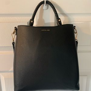 Love & lore black purse